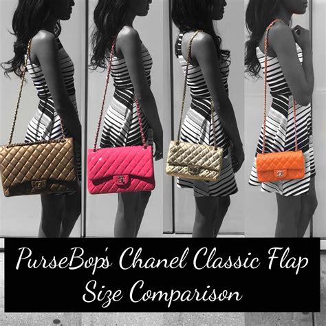 chanel caviar classic flap bag sizes|Chanel Classic Bag Size Comparison .